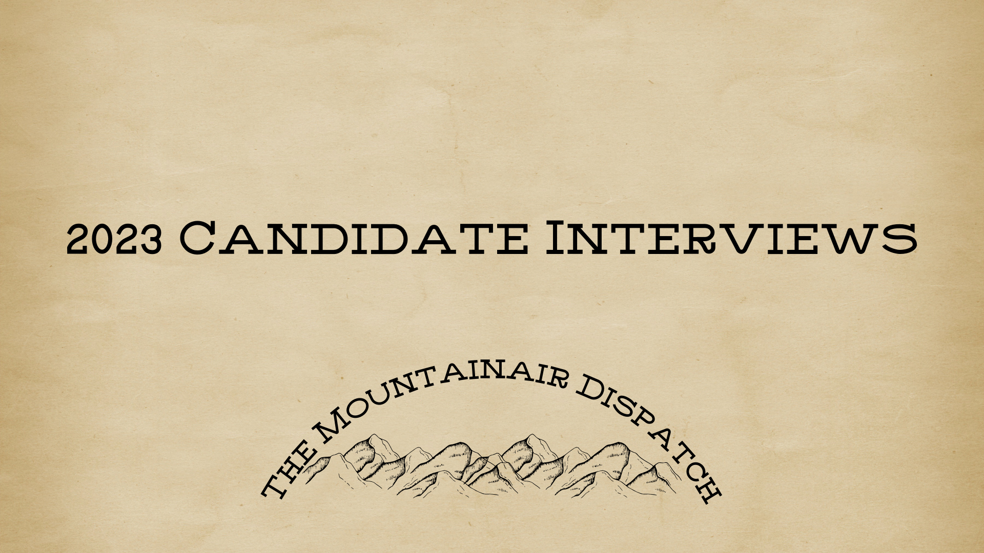 2023 Candidate Interviews: Amy Lynn May