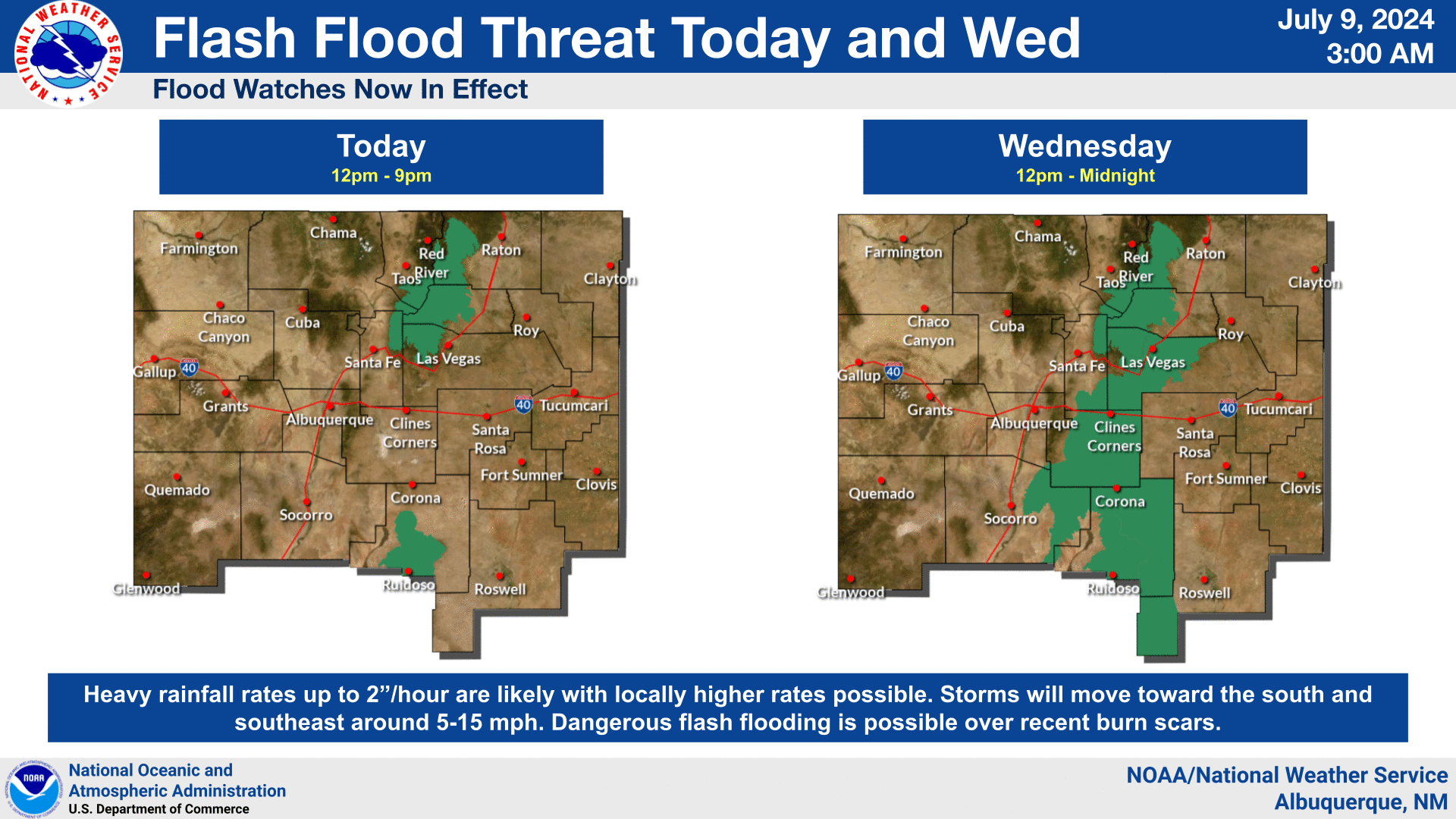 NWS Flash Flooding Watch